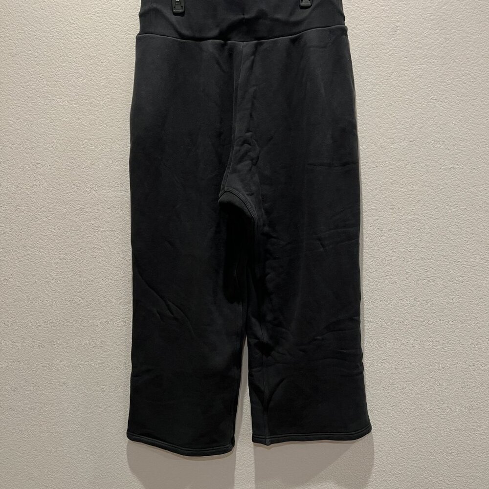 Adidas Lounge French Terry Straight Leg Baggy Pants Size XL black - Picture 4 of 6